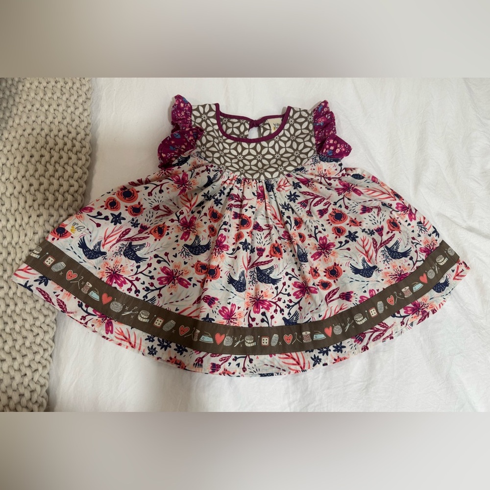 Wild flowers tunic size 4T